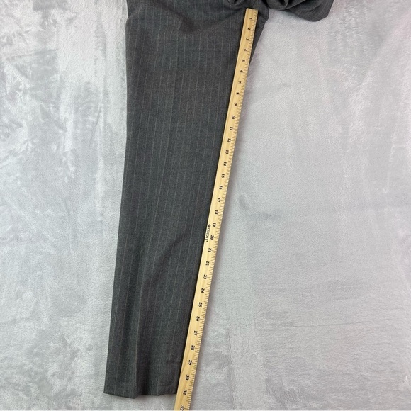 Pendleton 100% Virgin Wool Dress Pants Women's Size 4 Grey Business Preppy - Picture 8 of 13